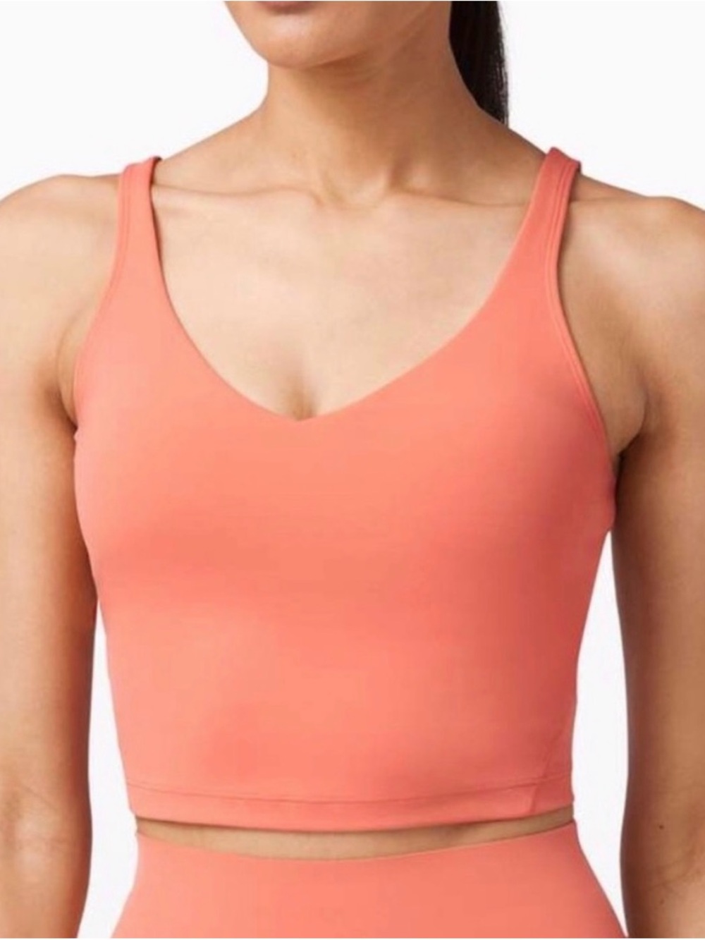 Lululemon Align Tank in coral | Size 6